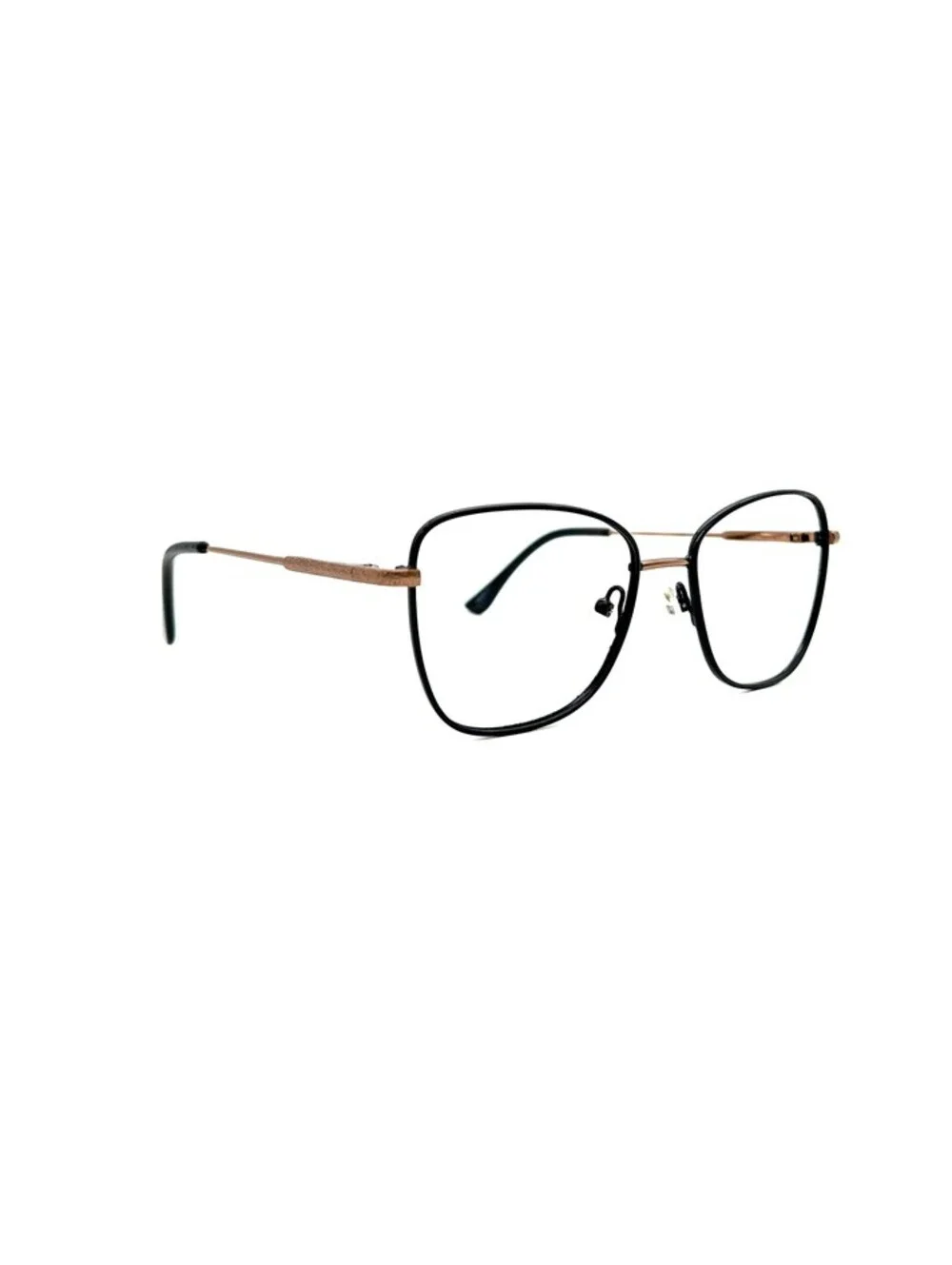Salsa SA20212 Black Gold Cat Eye Authentic Eyeglass Frames 54-17-140